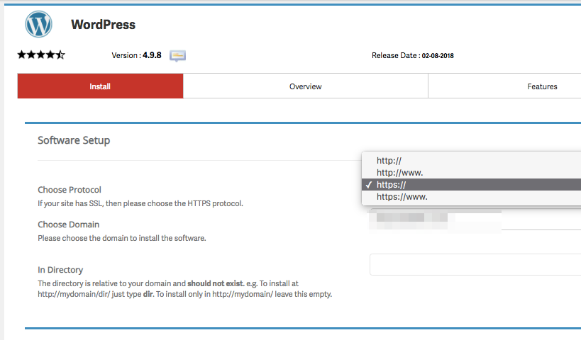 SSL-Protokoll in WordPress einstellen